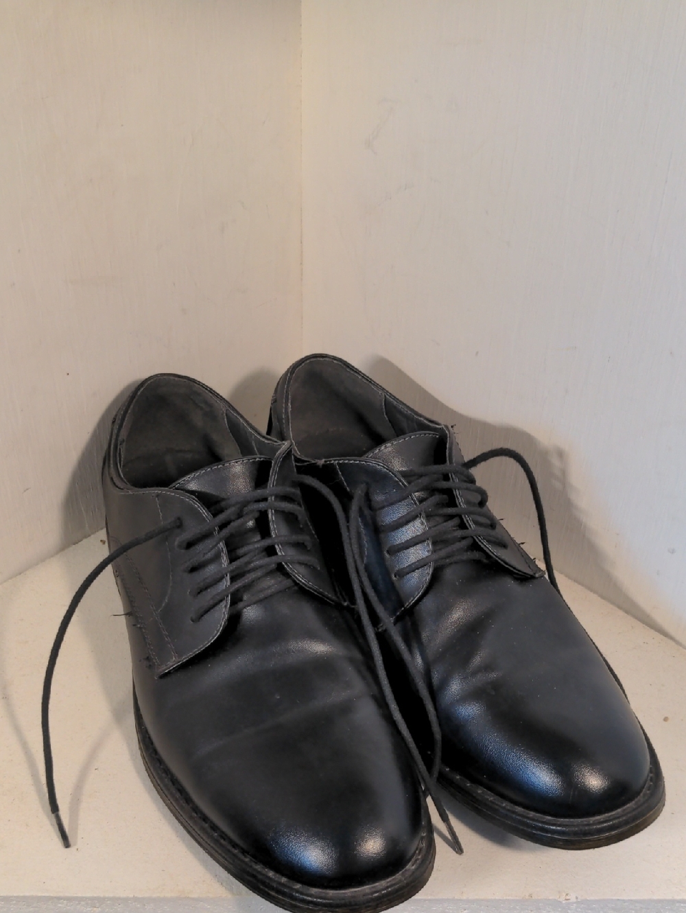 Kohl's Black Leather Derby Dress Shoes